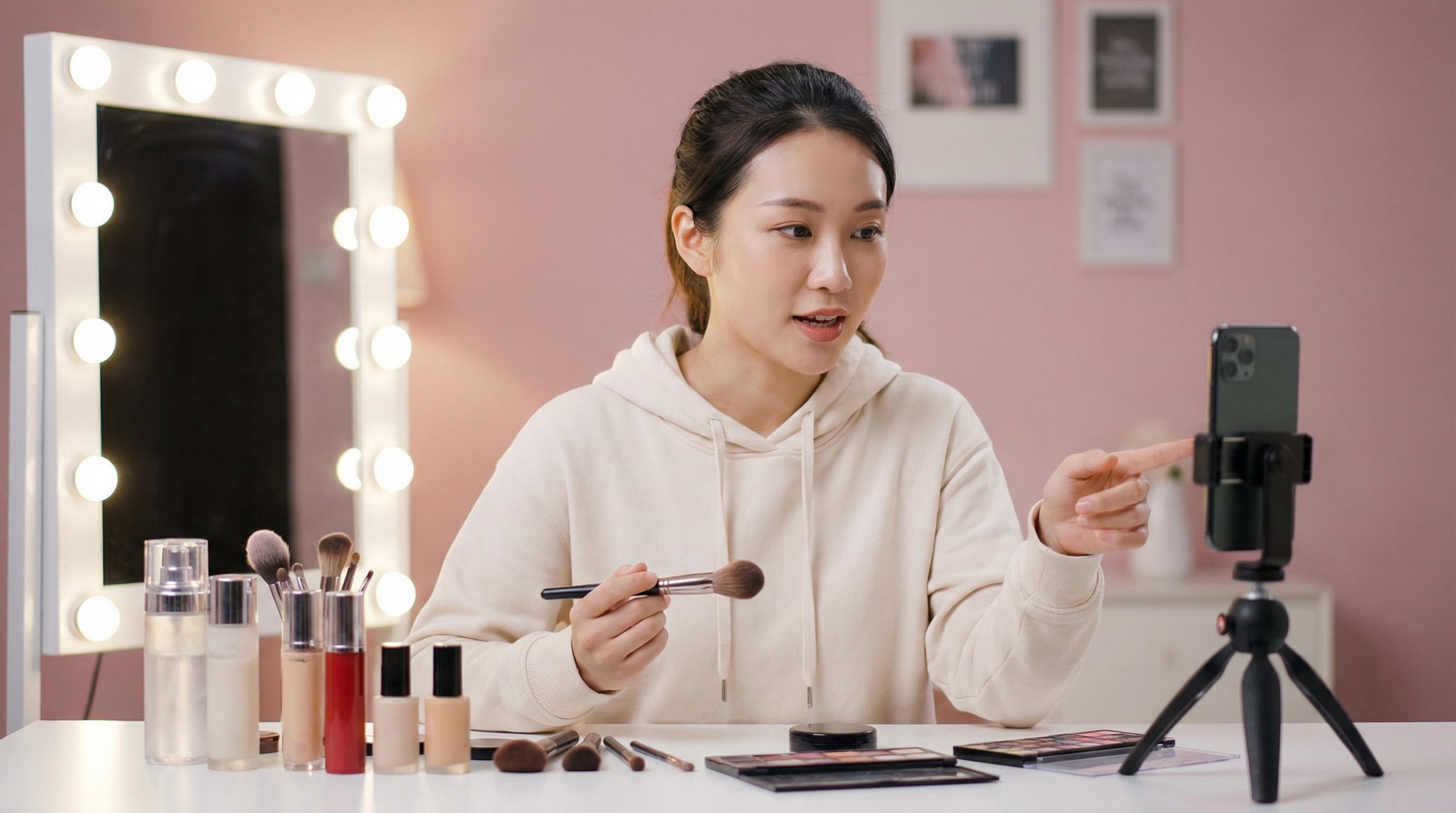 糖心vlog美妆视频教程